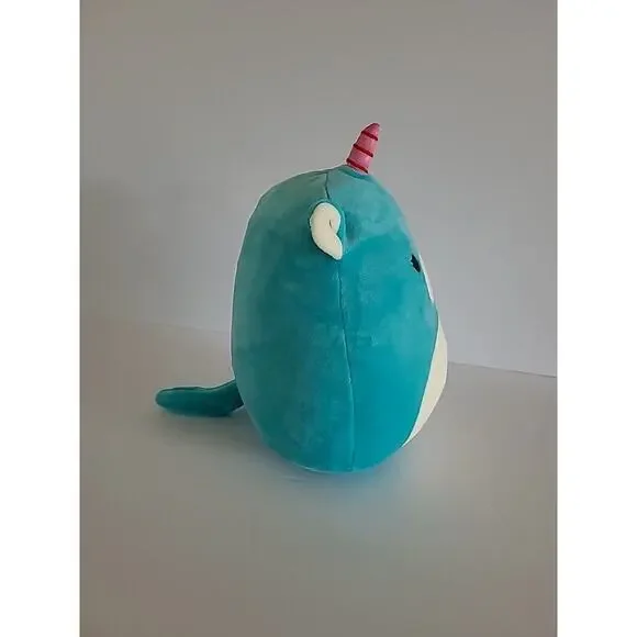 Squishmallow Ace The Unicorn 8” Plush Blue Kellytoy - Picture 4 of 10